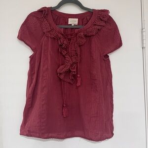 Sezane Valere Top in Brique